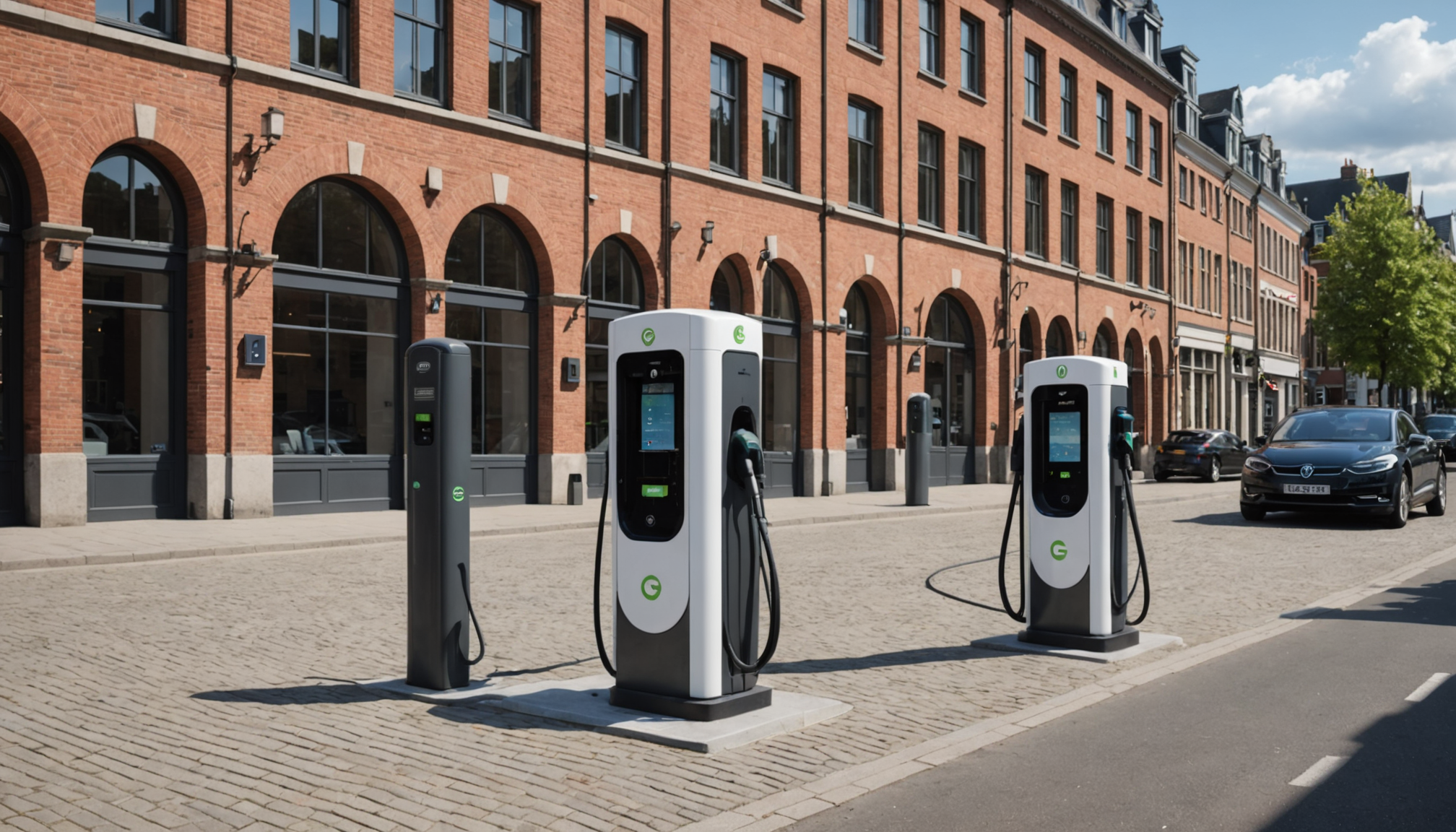 Installation de bornes de recharge dans les lieux publics en Belgique