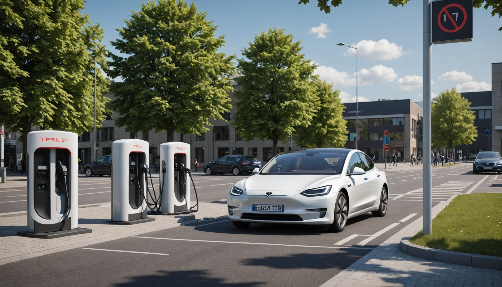 Installation de bornes de recharge rapide en Belgique