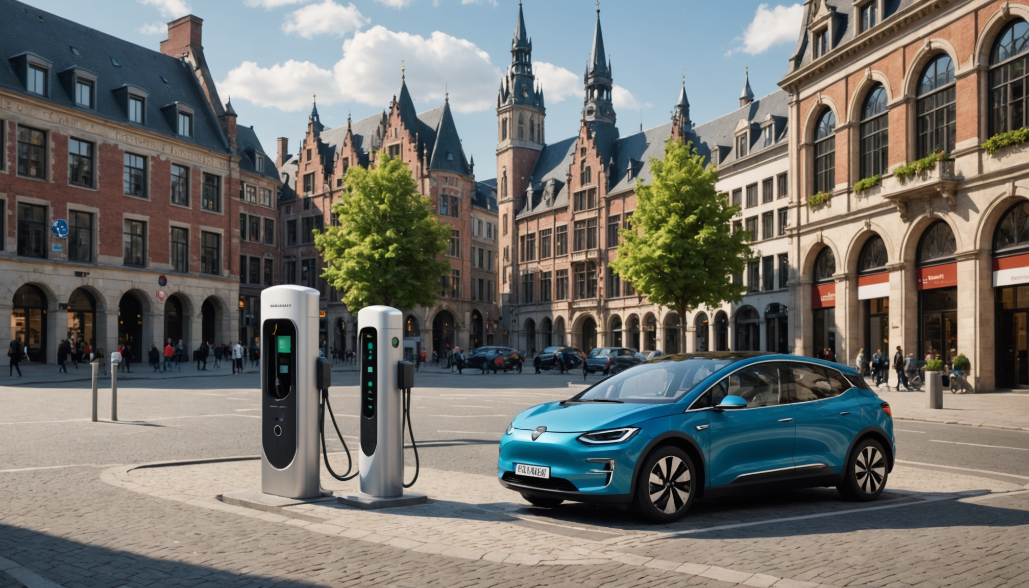 Les collectivités locales et l’installation de bornes de recharge en Belgique