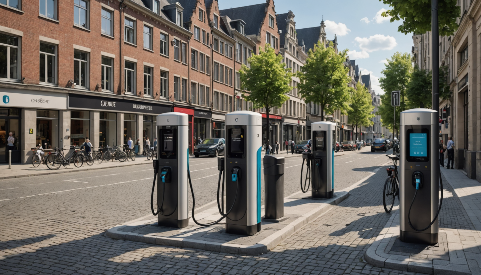 Les défis de l’installation de bornes de recharge en milieu urbain en Belgique